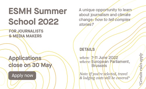 Applications Open for European Science-Media Hub Summer School 2022